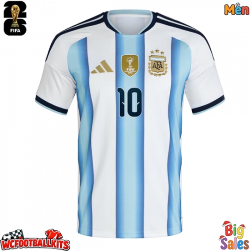 Argentina Lionel Messi #10 Replica Home Stadium Shirt World Cup 2026 Short Sleeve